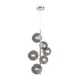 Chrome Sphere Pendant Lamp - Modern Dallas Collection by Maytoni