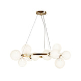 Golden Dallas Modern Sphere Pendant Light