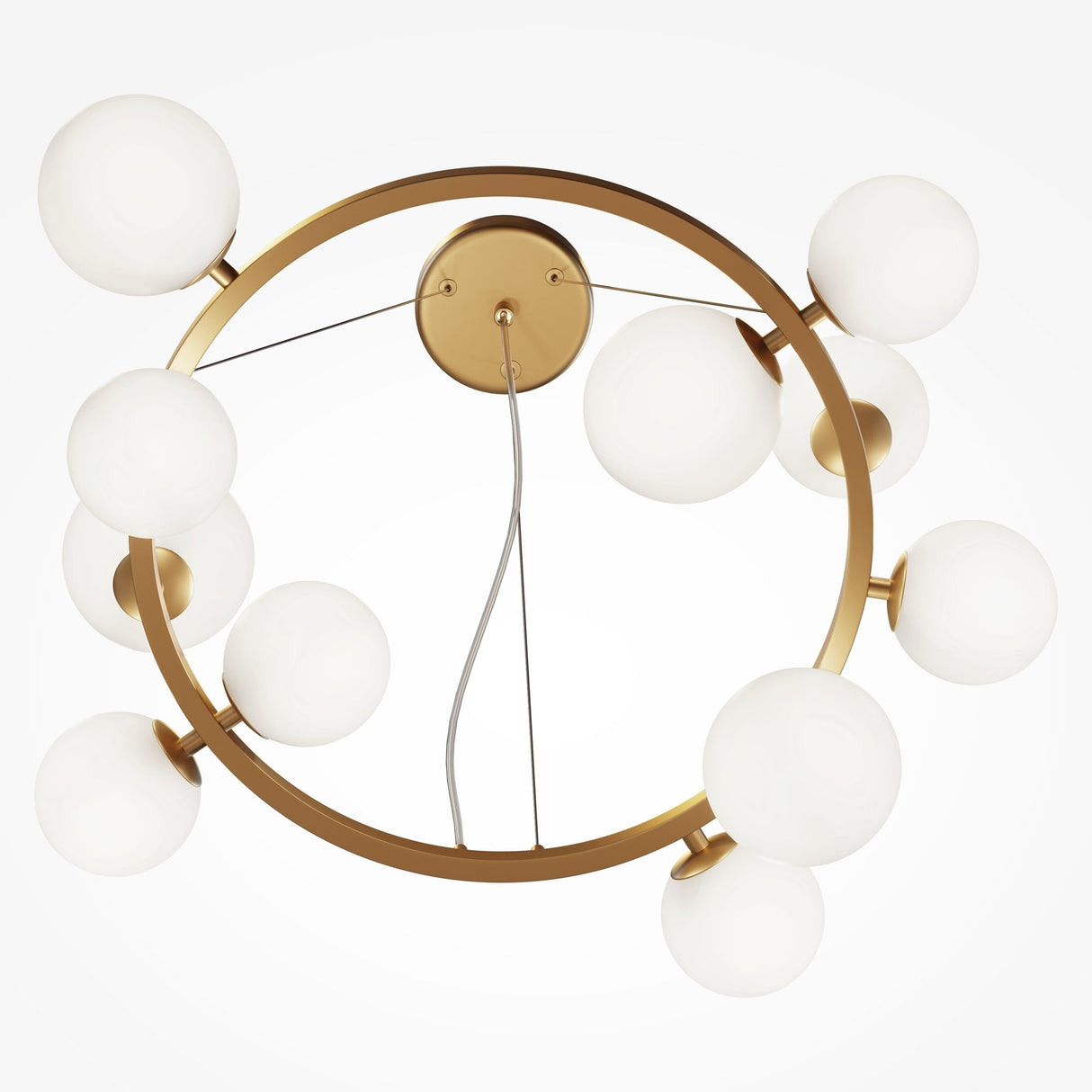 Golden Dallas Modern Sphere Pendant Light