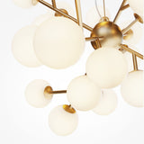 Sleek Gold Sphere Pendant Light - Modern Dallas by Maytoni