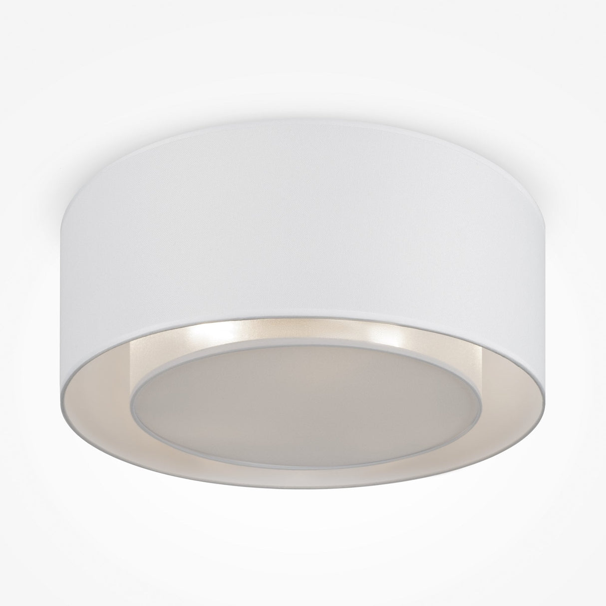 Sleek Bergamo Modern Ceiling Pendant - White