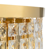 Elegant Gold Dune Modern Wall Sconce