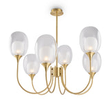 Brass Elegance Aura Pendant Light - Maytoni Modern Collection