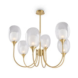 Brass Elegance Aura Pendant Light - Maytoni Modern Collection