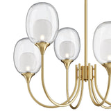 Brass Elegance Aura Pendant Light - Maytoni Modern Collection