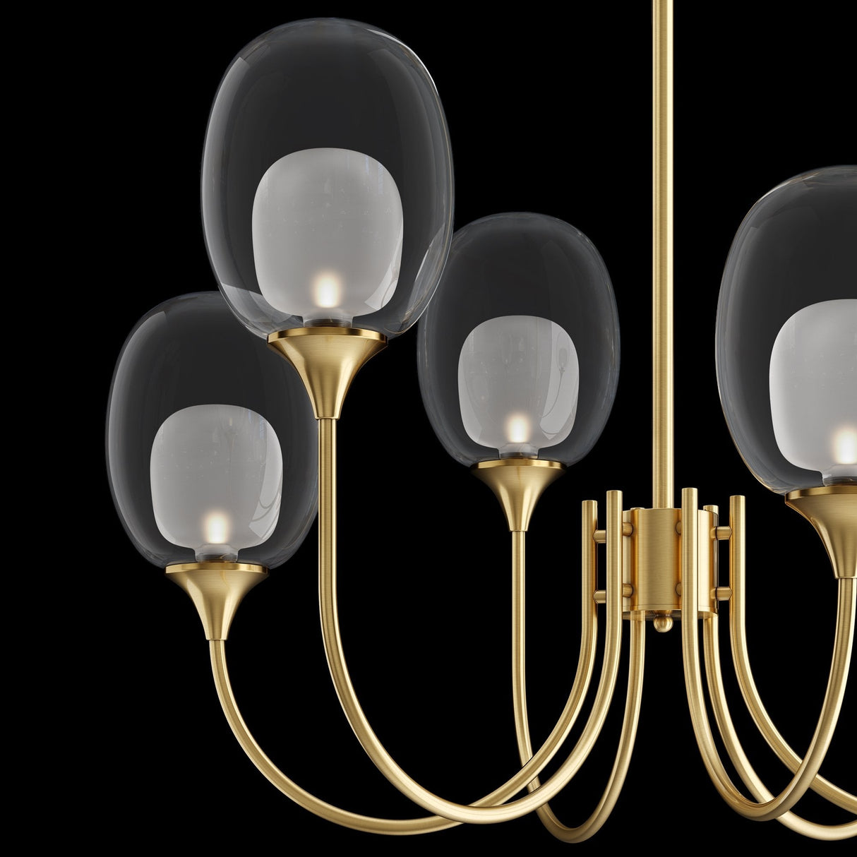 Brass Elegance Aura Pendant Light - Maytoni Modern Collection