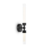 Sleek Black Stelo Modern Wall Lamp by Maytoni