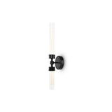 Sleek Black Stelo Modern Wall Lamp by Maytoni