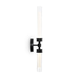 Sleek Black Stelo Modern Wall Lamp by Maytoni