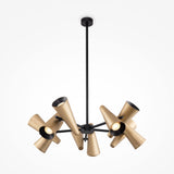 Sleek Brass Giro Pendant Lamp with Adjustable Height