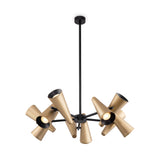 Sleek Brass Giro Pendant Lamp with Adjustable Height