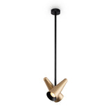 Elegant Brass Cone Pendant Light - Maytoni Giro Collection