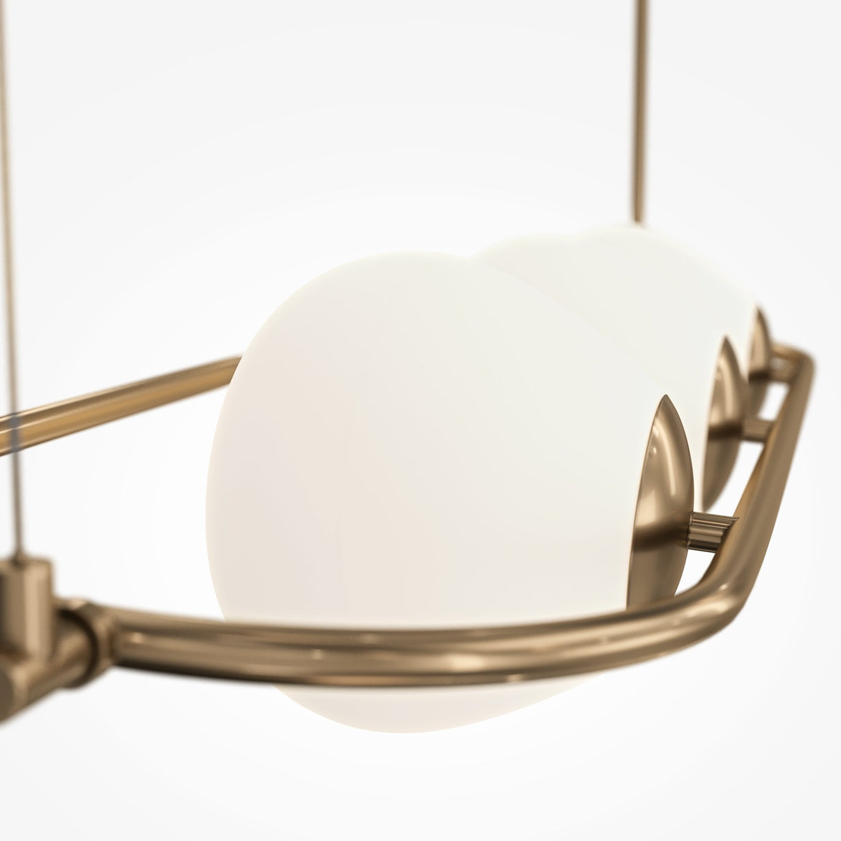 Elegant Erich Brass Pendant Light