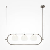 Contemporary Erich Pendant Light - Sleek Nickel Finish