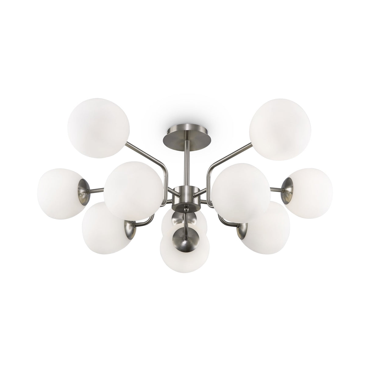 Contemporary Erich Nickel Pendant Light