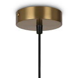 Sleek Brass Modern Pendant Light - Maytoni Ring Collection