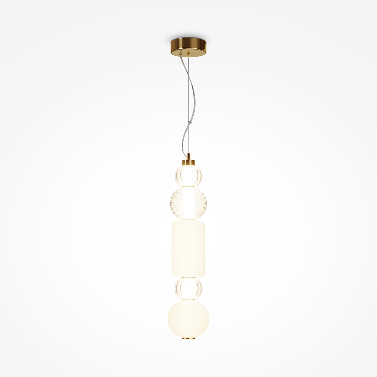 Golden Sphere Pendant Lamp - Modern Design by Maytoni