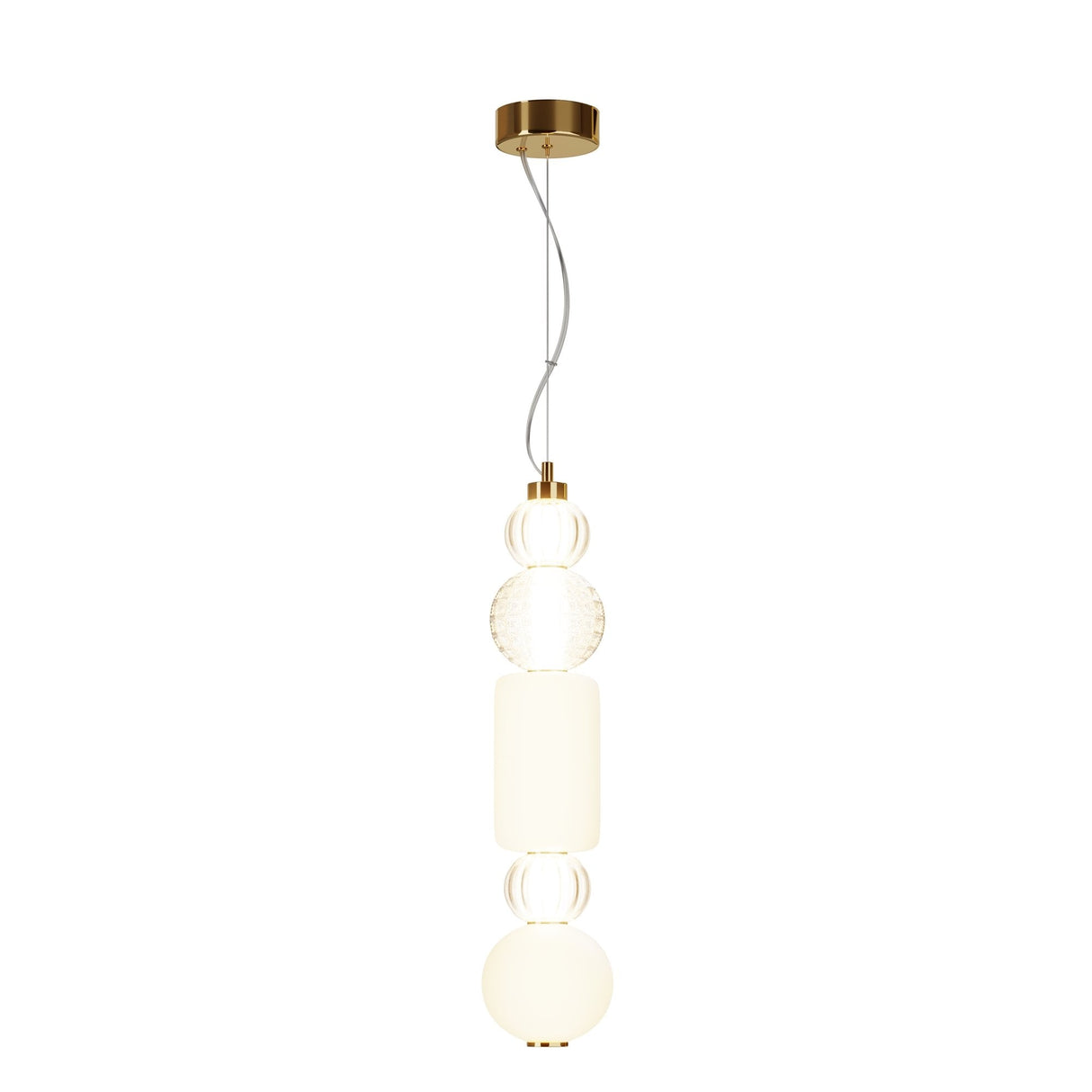 Golden Sphere Pendant Lamp - Modern Design by Maytoni