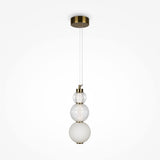 Modern Gold Sphere Pendant Light - Maytoni Collar Collection