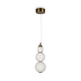 Modern Gold Sphere Pendant Light - Maytoni Collar Collection