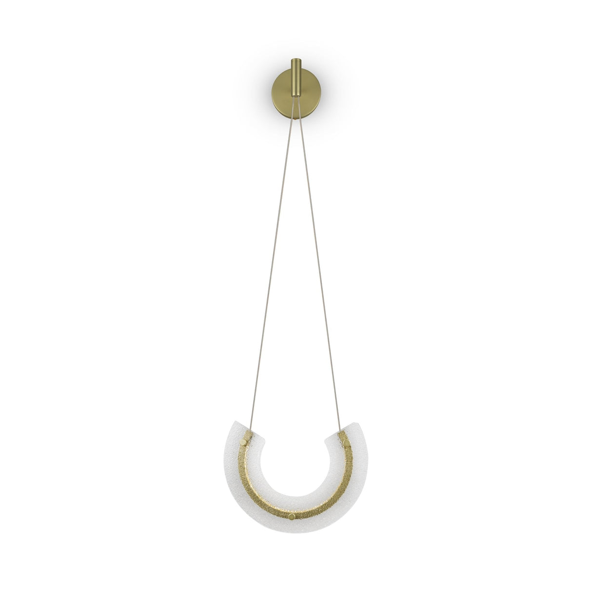 Maya Art Deco Gold Wall Sconce