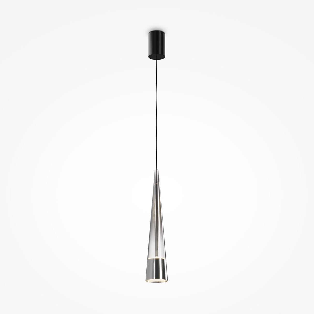 Chrome Sintesi Pendant Lamp by Maytoni - Sleek Modern Design
