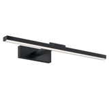 Sleek Black Mirror Backlight with Swivel LED Diffuser - Maytoni Bris Collection