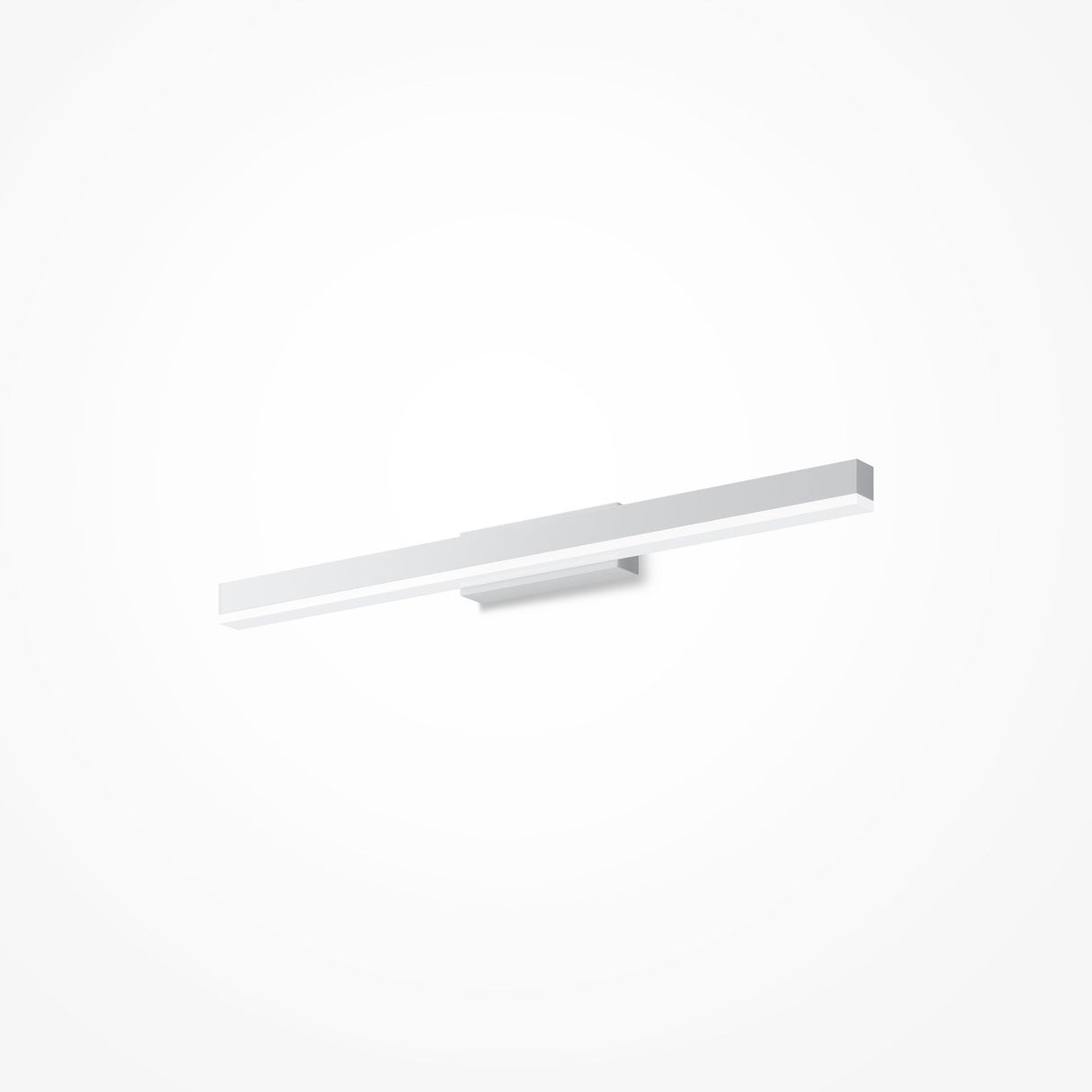White Fichte Backlit Mirror – Modern Elegance by Maytoni