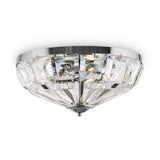 Elegance Chrome Faceted Ceiling Lamp - Neoclassic Collection