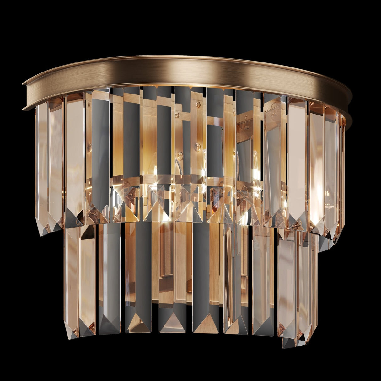 Elegant Revero Gold Wall Lamp - Neoclassic Design