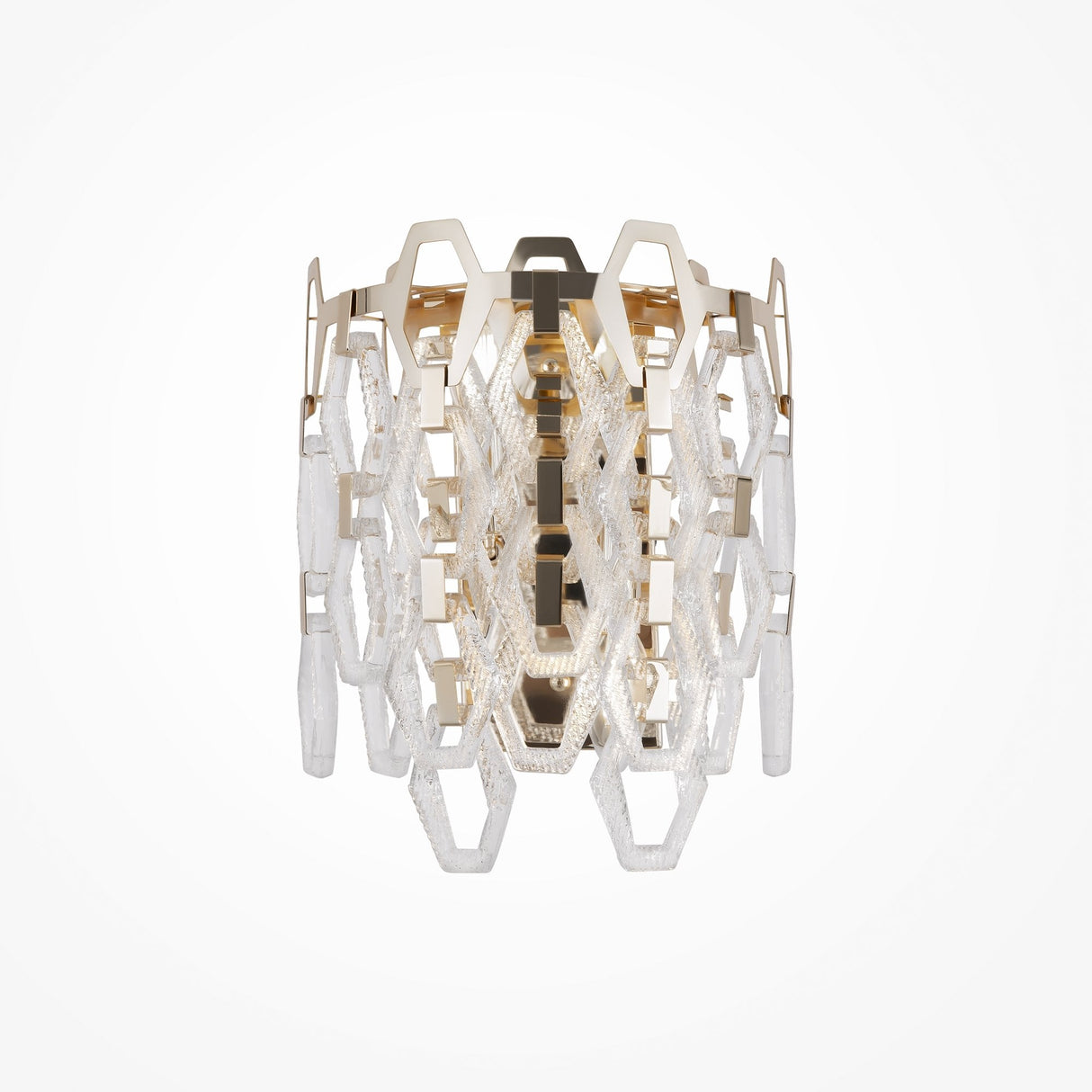 Elegant Gold Neoclassical Wall Sconce - Tissage Collection by Maytoni