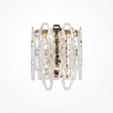 Elegant Gold Neoclassical Wall Sconce - Tissage Collection by Maytoni