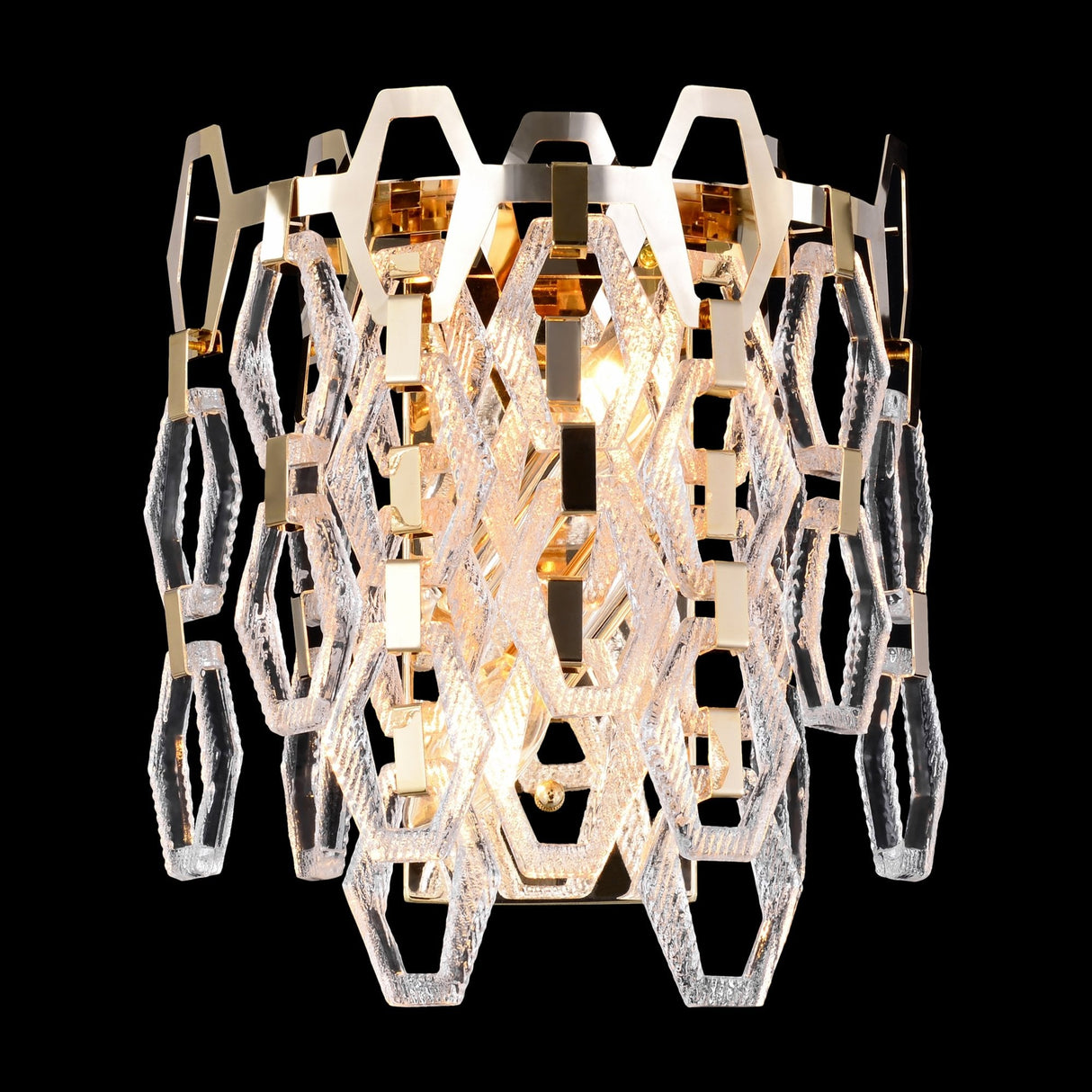 Elegant Gold Neoclassical Wall Sconce - Tissage Collection by Maytoni