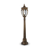 Elegant Fleur Series Landscape Lighting - Black and Gold Finish