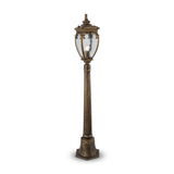 Elegant Fleur Series Landscape Lighting - Black and Gold Finish