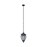 Antique Bronze Outdoor Fleur Pendant Lamp