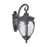 Bronze Antique Fleur Outdoor Wall Lamp
