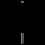 Graphite Elegance: Elbe Series Outdoor Garden Lamp