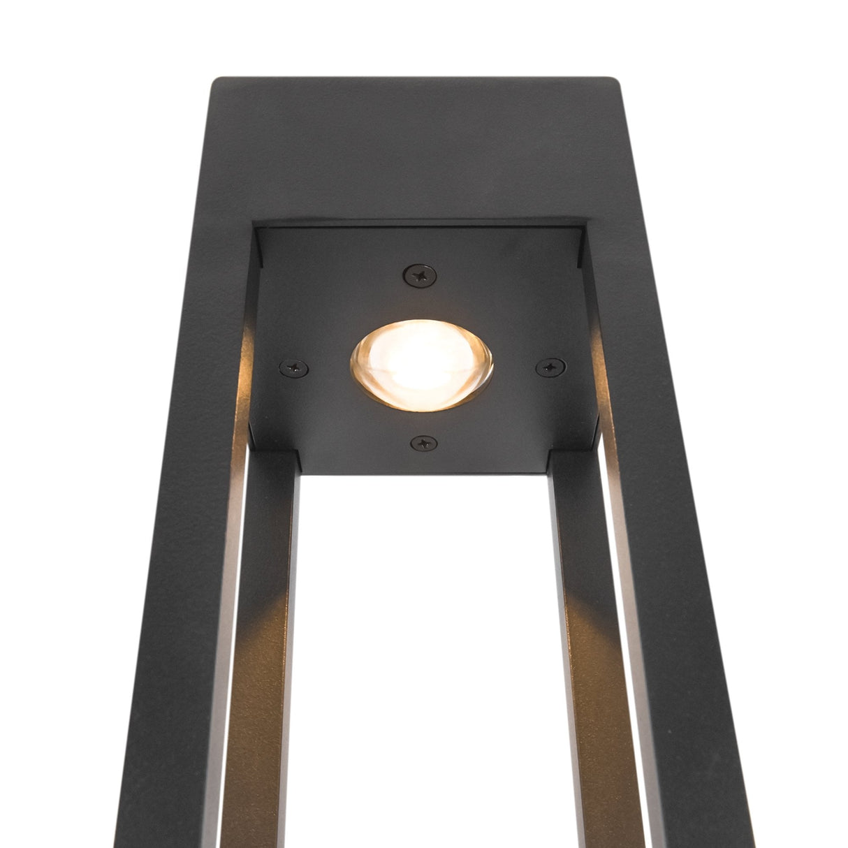 Graphite Elegance: Elbe Series Outdoor Garden Lamp