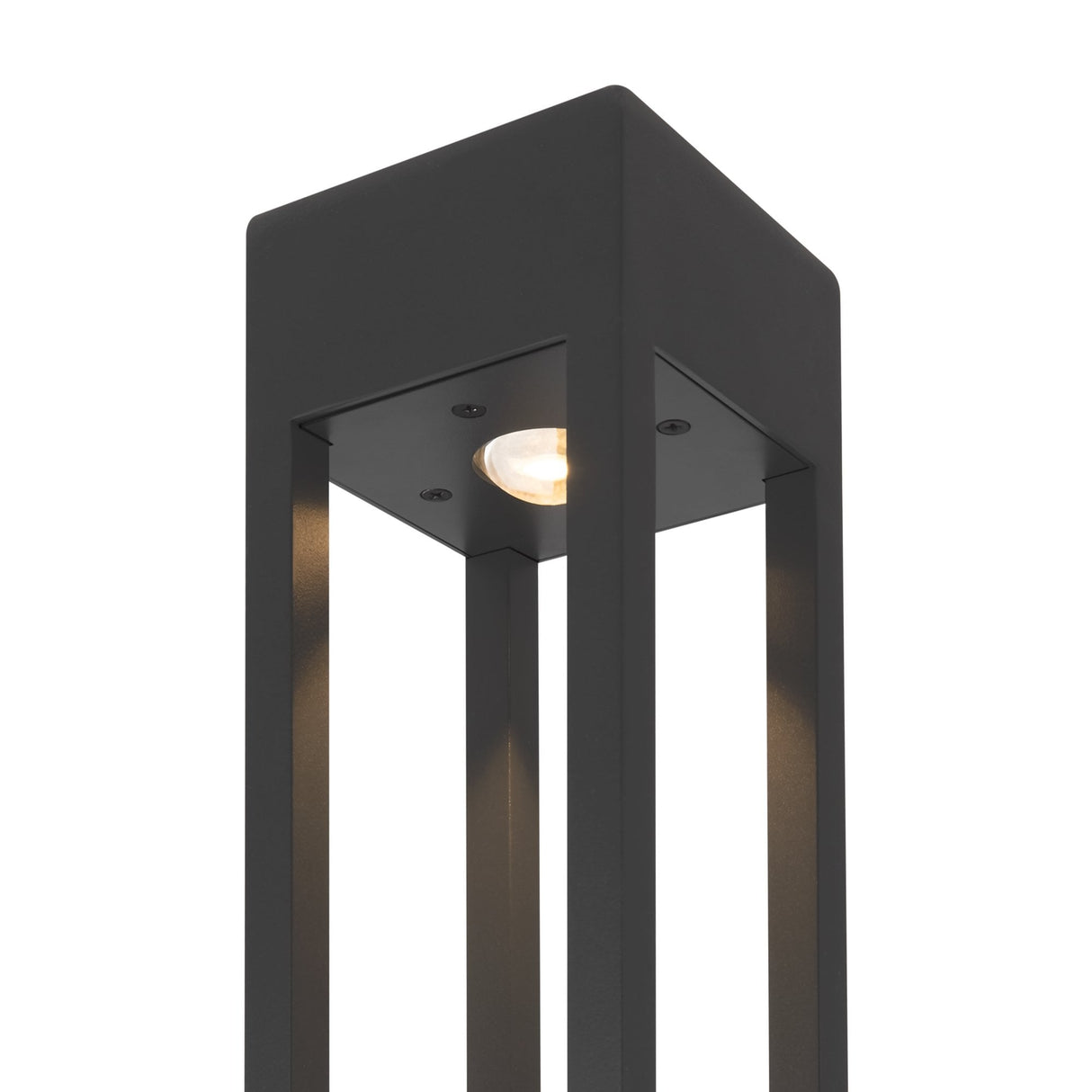 Graphite Elegance: Elbe Series Outdoor Garden Lamp