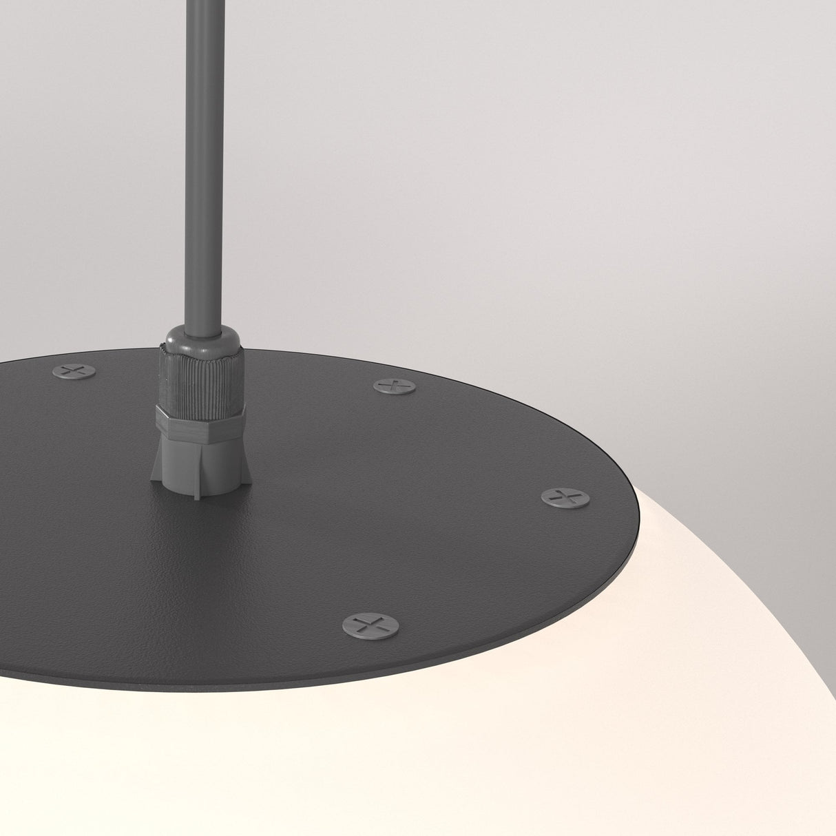 White Spherical Outdoor Pendant Lamp - Erda Series