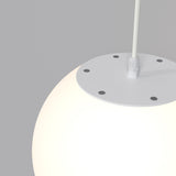 Chic White Spherical Outdoor Pendant Lamp - Erda Collection