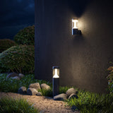 Black Aluminum Outdoor Landscape Light - Koln Series