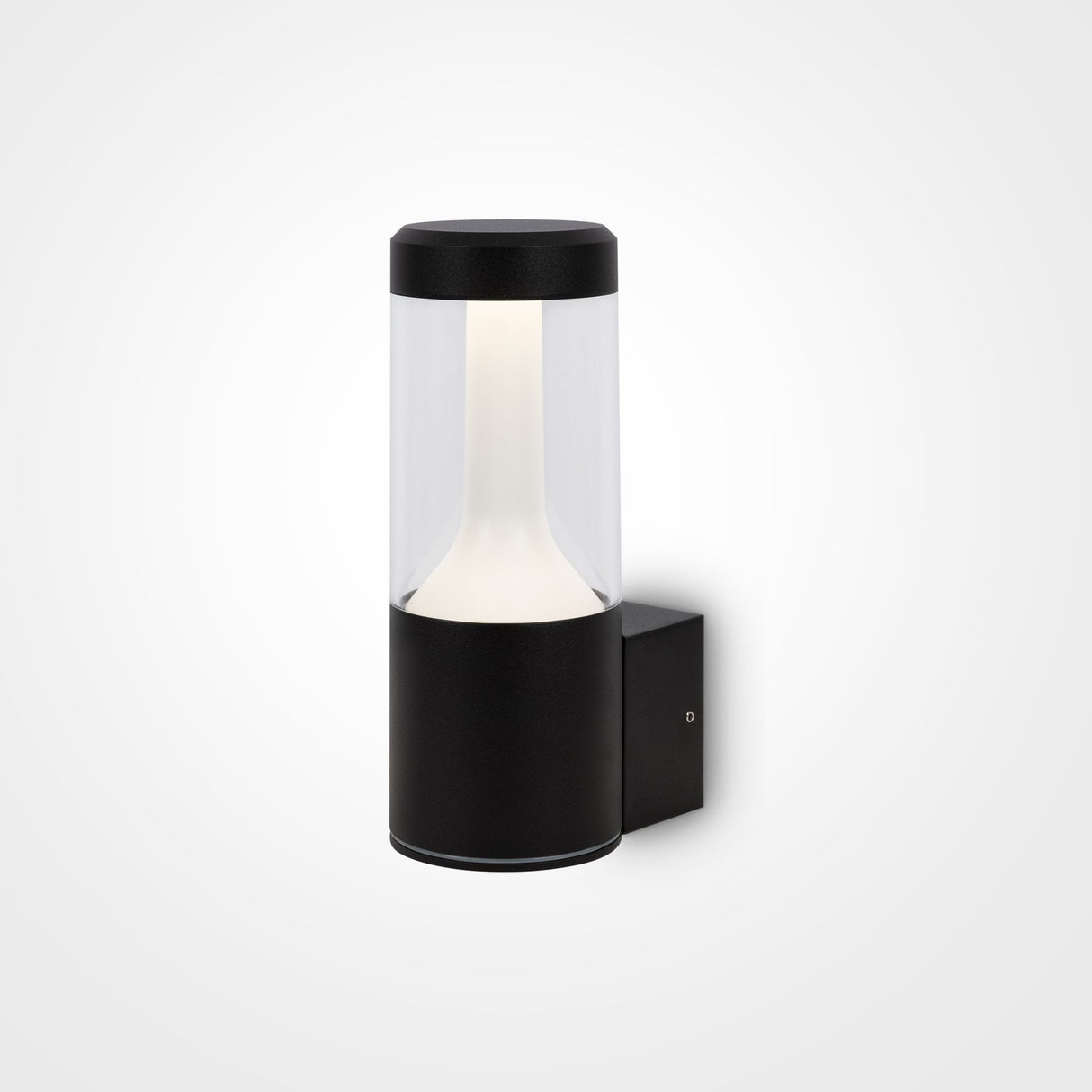 Sleek Black Koln Outdoor LED Wall Light