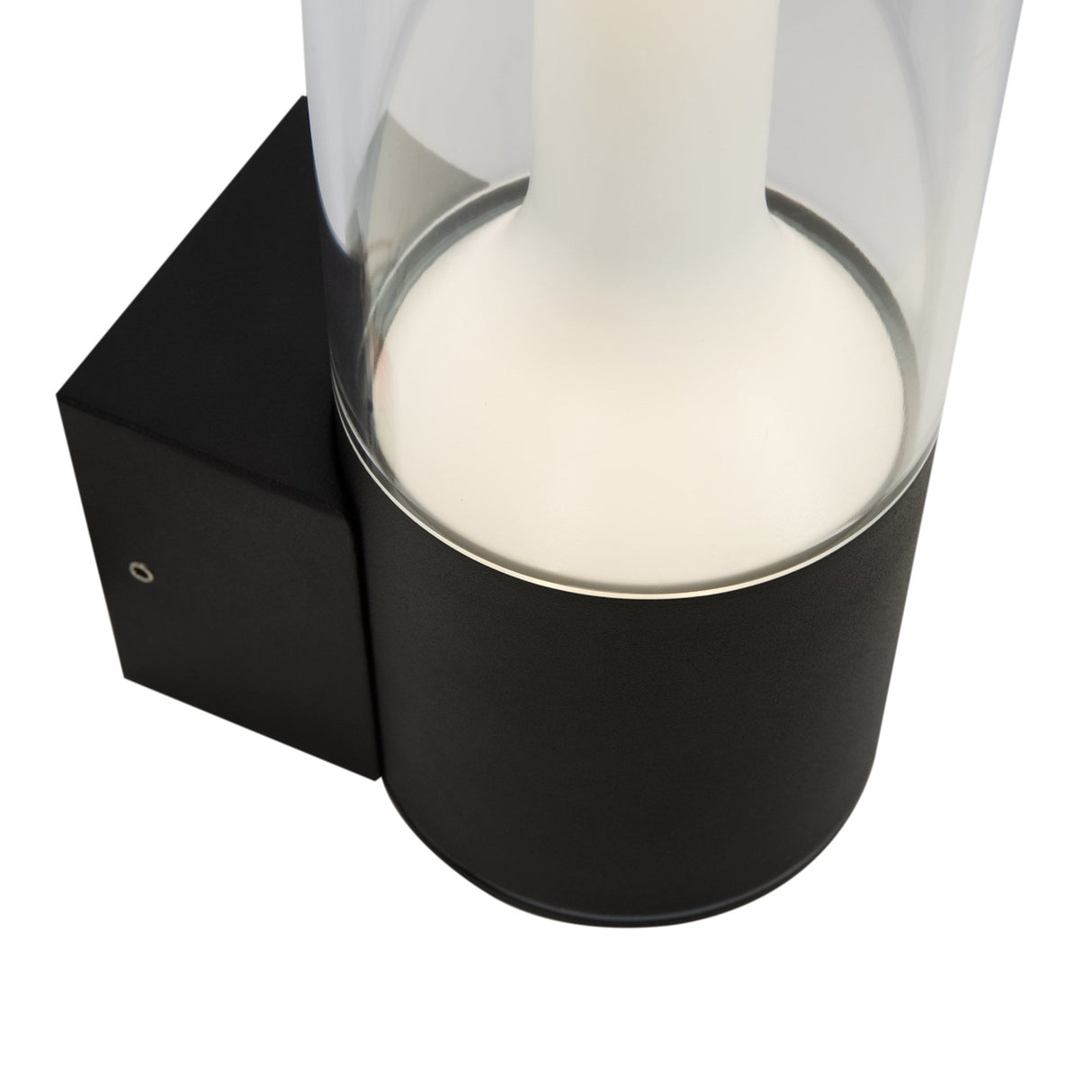 Sleek Black Koln Outdoor LED Wall Light