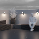 Black Aluminum Outdoor Wall Lamp - Paso Series by Maytoni
