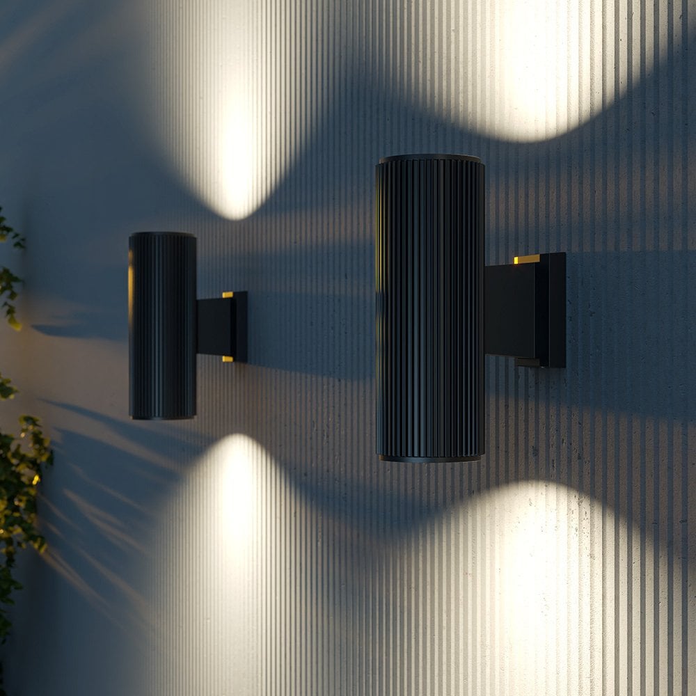 Contemporary Rando Black Outdoor Wall Sconce