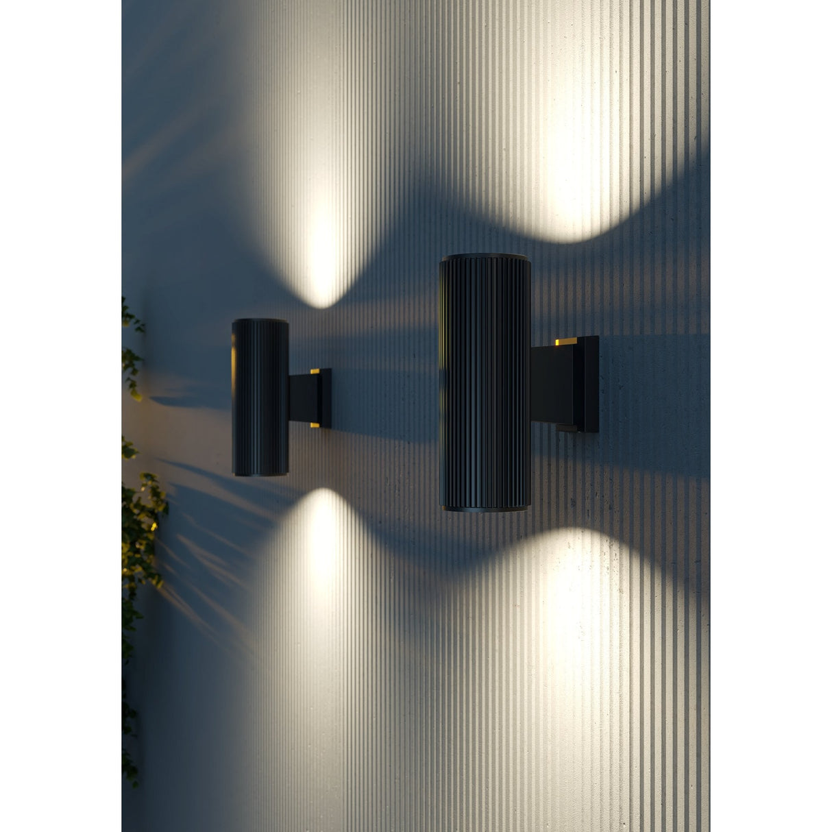 Contemporary Rando Black Outdoor Wall Sconce