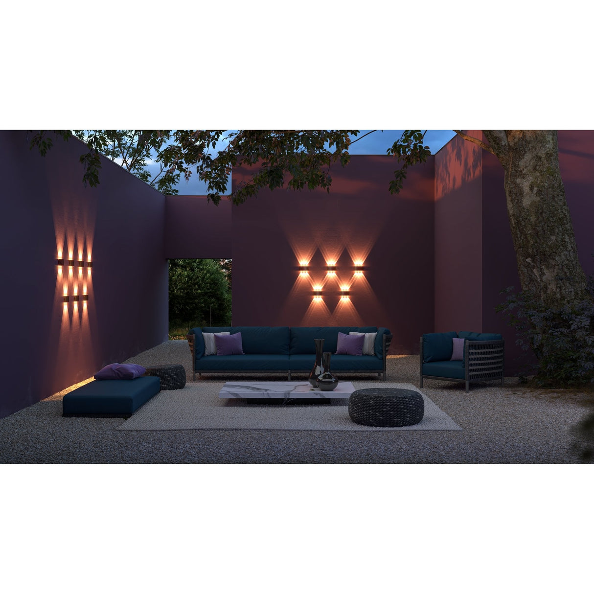 Strato Grey Architectural Outdoor LED Light by Maytoni