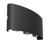Sleek Strato Outdoor Architectural Lighting in Black